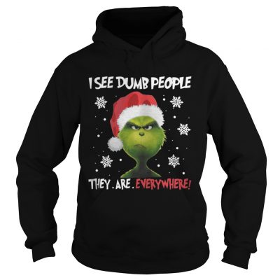 Hoodie Grinch – I See Dumb People They Are Everywhere