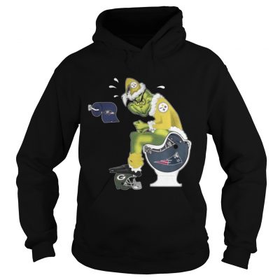 Hoodie Pittsburgh Steelers Grinch