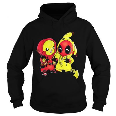 Hoodie Ryan Reynolds showing off his PikachuDeadpool