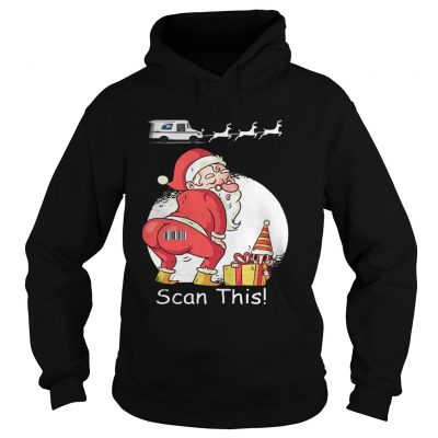 Hoodie Santa Claus Scan