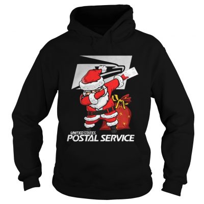 Hoodie Santa united states postal service shirt