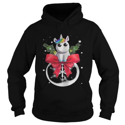 Hoodie Unicorn Christmas Shirt