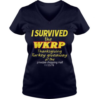 I Survived The WKRP Thanksgiving Turkey Giveaway VNeck