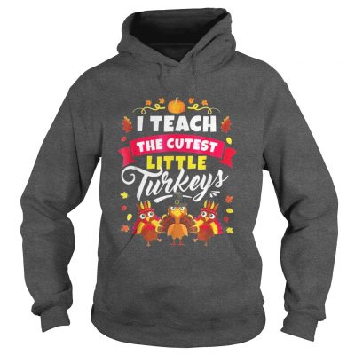 I Teach The Cutest Little Turkeys Hoodie