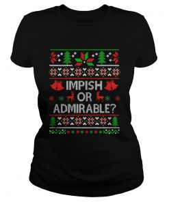 Impish or Admirable Ladies Tee