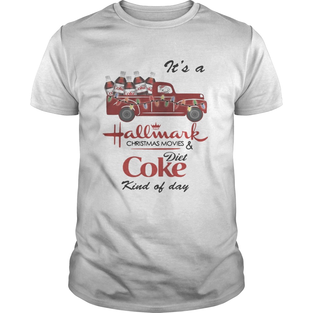 It’s a Hallmark Christmas movies Diet Coke kind of day shirt