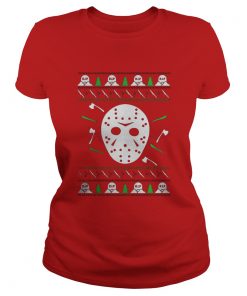 Jason Voorhees Christmas Ladies Tee