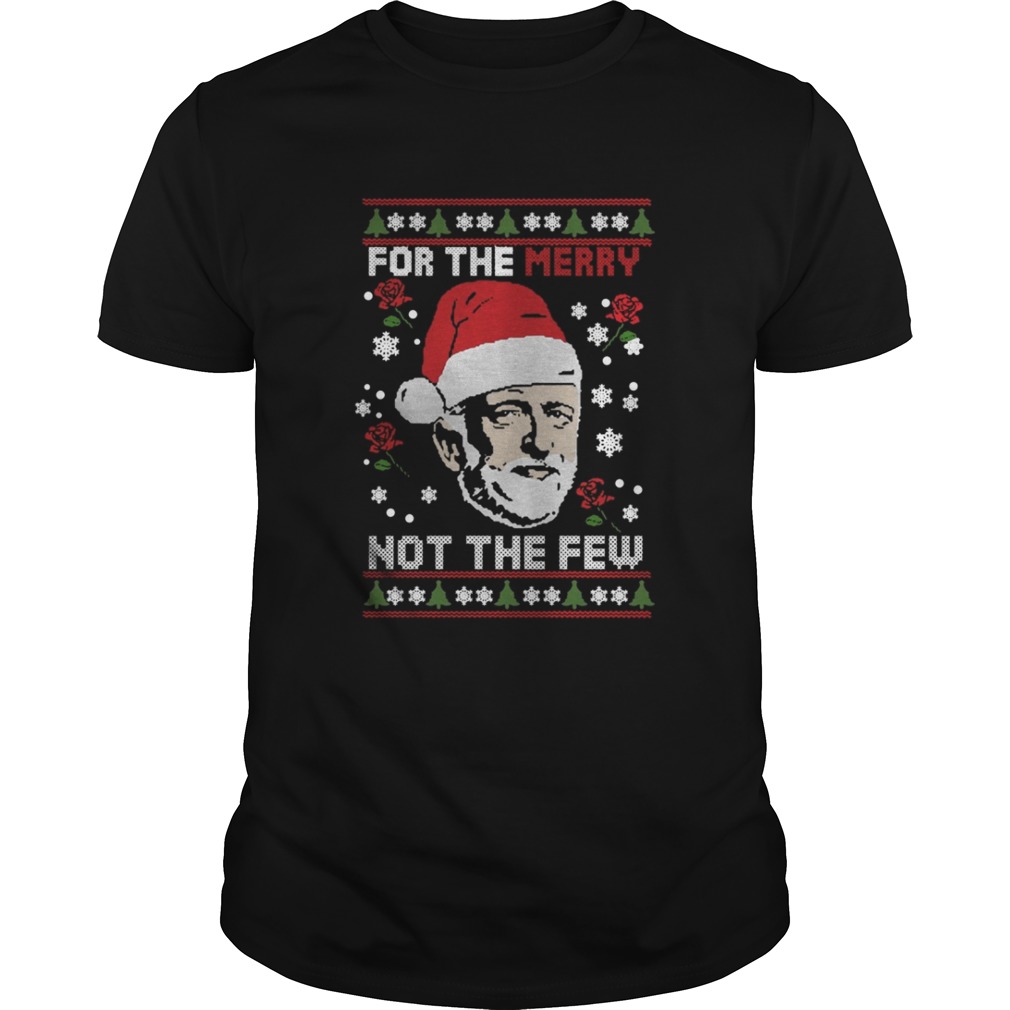 Jeremy Corbyn For the Merry not the Few Christmas shirt