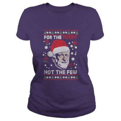 Jeremy Corbyn For the Merry not the Few Christmas Ladies Tee