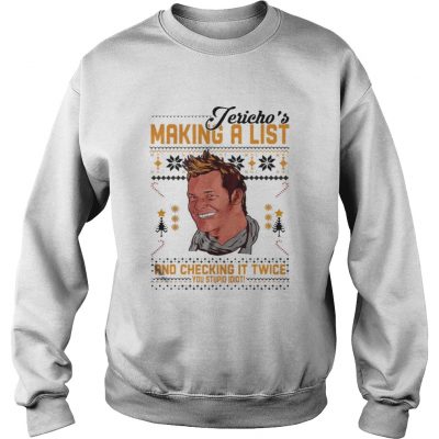 Jericho’s Making a list and checking it twice Sweatshirt