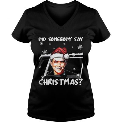 Jim Carrey Dumb Did somebody say Christmas VNeck