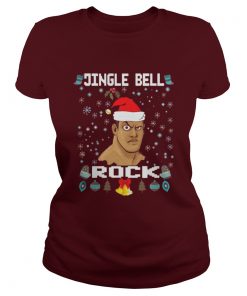 Jingle Bell Rock Christmas Ladies Tee