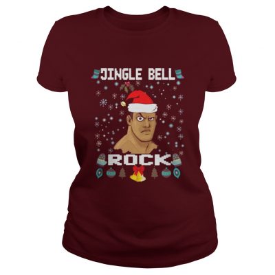 Jingle Bell Rock Christmas Ladies Tee