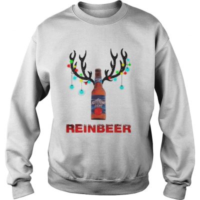 Keystone Light beer reinbeer Christmas Sweatshirt