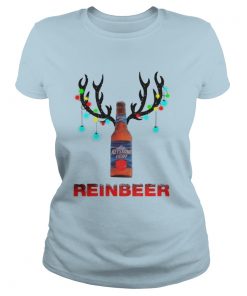 Keystone Light beer reinbeer Christmas ladies Tee