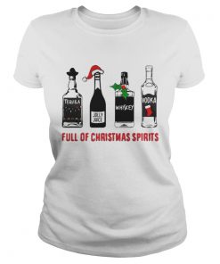 Ladies Tee Full of christmas spirits