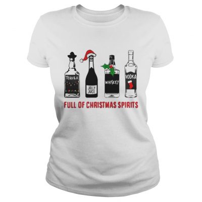 Ladies Tee Full of christmas spirits