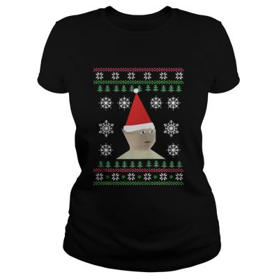 Ladies Tee Gnome Child Christmas Ugly shirt