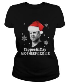 Ladies Tee John McClane Yippee Ki Yay Motherfucker Christmas shirt