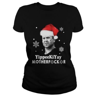 Ladies Tee John McClane Yippee Ki Yay Motherfucker Christmas shirt