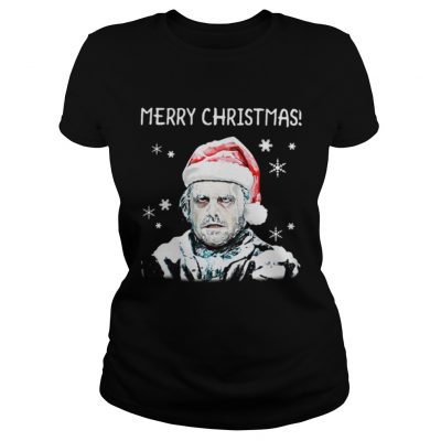 Ladies Tee Merry Christmas Thor Santa t shirt