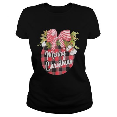 Ladies Tee Merry Christmas bell shirt