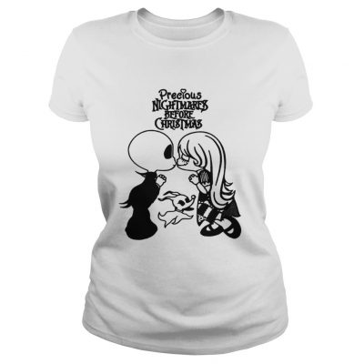 Ladies Tee Precious nightmares before christmas shirt