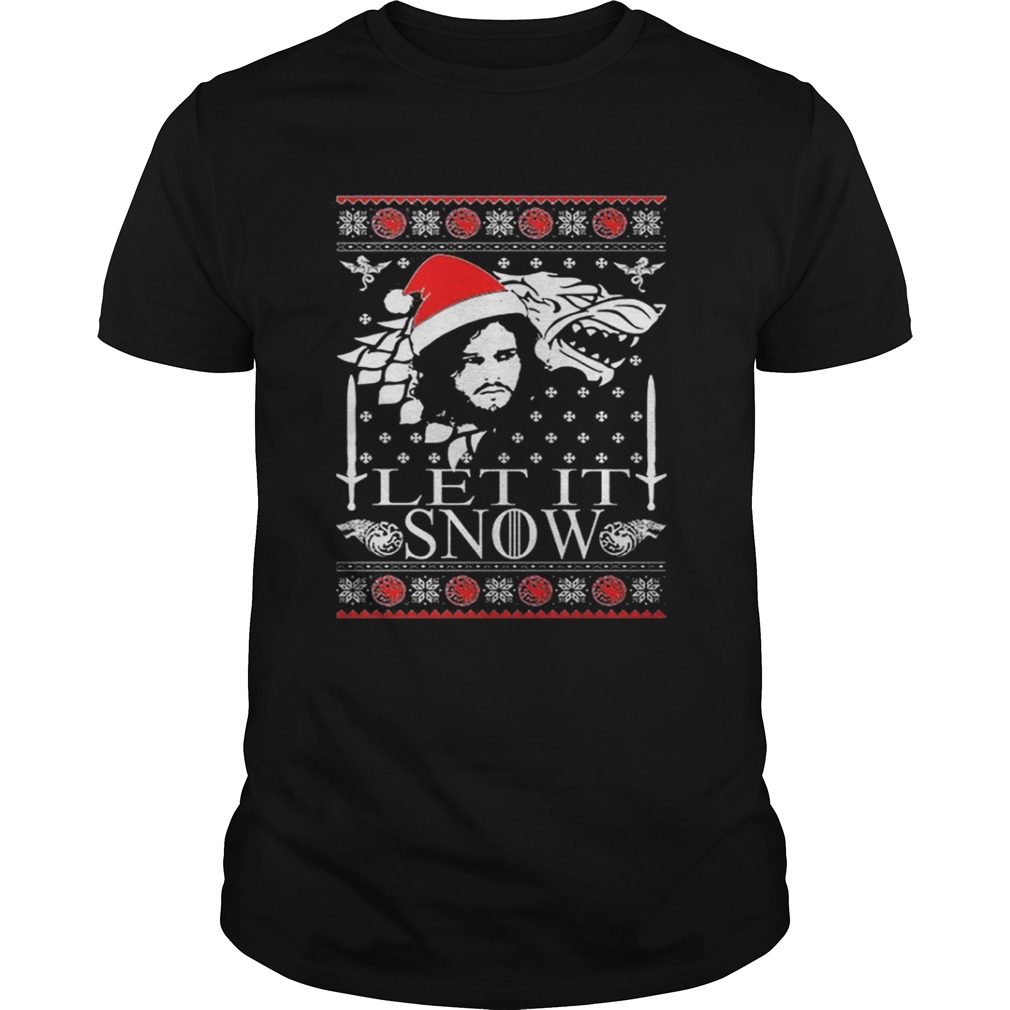 Let It Snow Game of Thrones Inspired Shirt