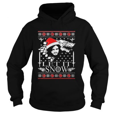 Let It Snow Game of Thrones Inspired Hoodie