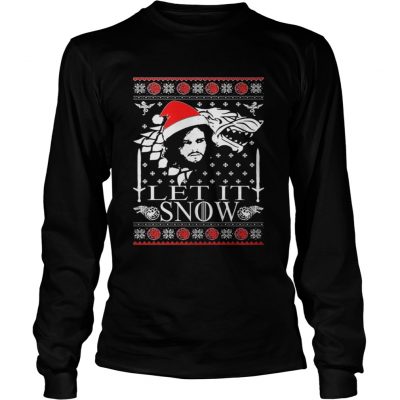 Let It Snow Game of Thrones Inspired Longsleeve Tee