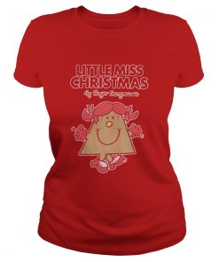 Little miss Christmas by Roger Hargreaves Ladies Tee