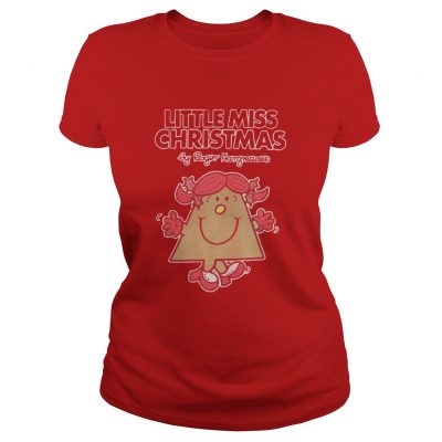 Little miss Christmas by Roger Hargreaves Ladies Tee