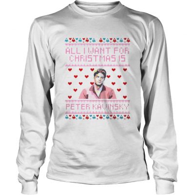 Longsleeve Tee All I Want For Christmas Is Peter Kavinsky Christmas shirt