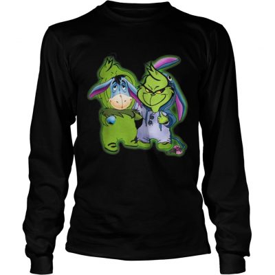 Longsleeve Tee Eeyore and Grinch shirt