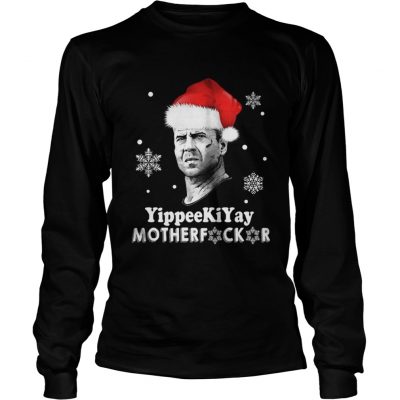 Longsleeve Tee John McClane Yippee Ki Yay Motherfucker Christmas shirt