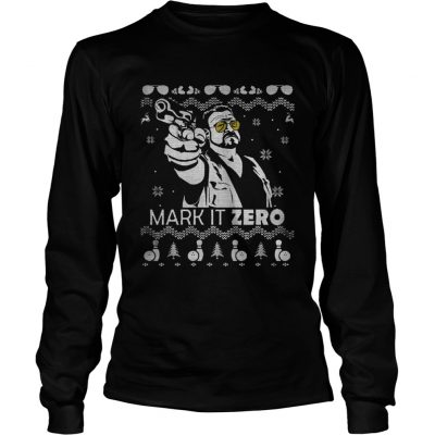 Longsleeve Tee The Big Lebowski Mark it zero Christmas shirt