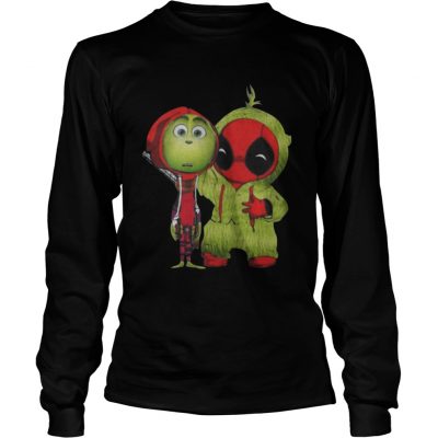 Longsleeve Tee The Grinch and Deadpool baby shirt