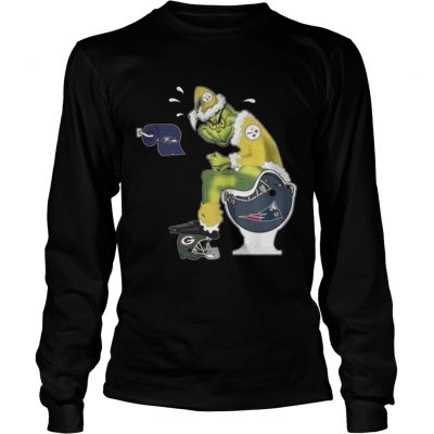 Longsleve Tee Pittsburgh Steelers Grinch