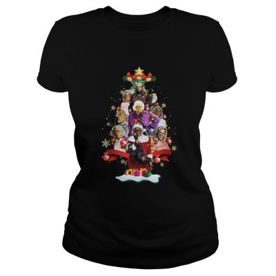 Madea Christmas tree shirt Ladies Tee