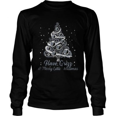 Memphis Grizzlies have Grizz a merry little Christmas Tree Longsleeve Tee