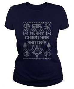 Merry Christmas Shitters Full Ladies Tee