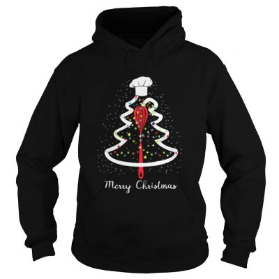 Merry Christmast tree chef Hoodie