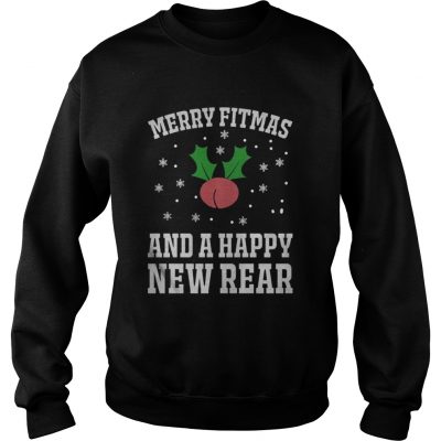 Merry Fitmas and a Happy New Year Sweatshirt