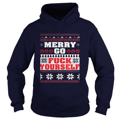 Merry Go Fuck Yourself Christmas Hoodie