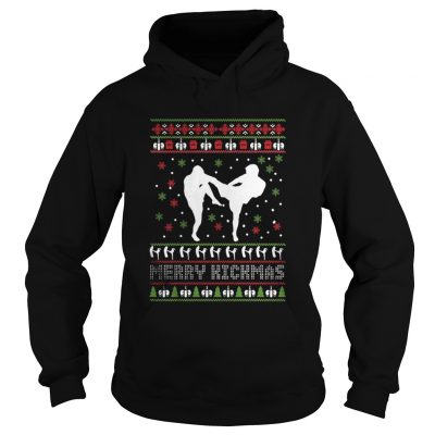 Merry Kickmas Hoodie