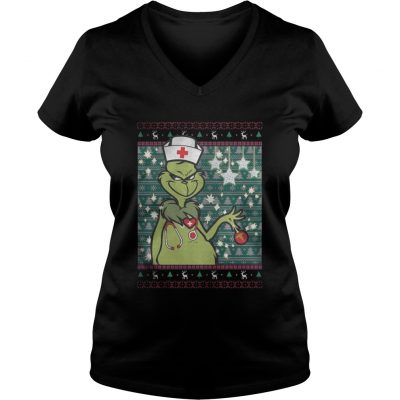 Merry Nursemas Nurse Christmas VNeck