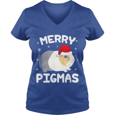 Merry PigmasFunny Guinea Pig VNeck