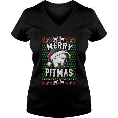 Merry Pitmas VNeck