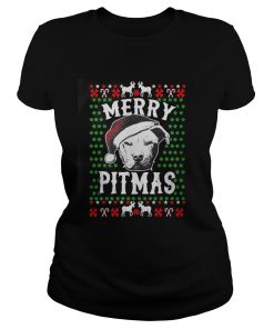 Merry Pitmas ladies Tee