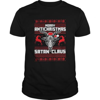 Merry antichristmas Satan claus Guys